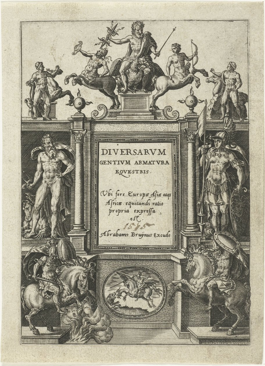 Titelpagina voor Vanorna hos nästan alla nationer i Europa, Asien, Afrika och Amerika Vanorna hos nästan alla nationer i Europa, Asien, Afrika och Amerika av Abraham de Bruyn
