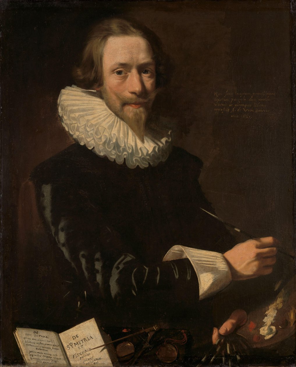 Självporträtt av Abraham de Vries