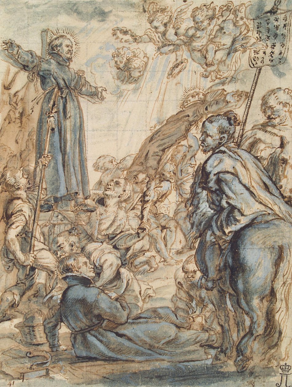 Jesuiternas martyrskap i Japan av Abraham van Diepenbeeck