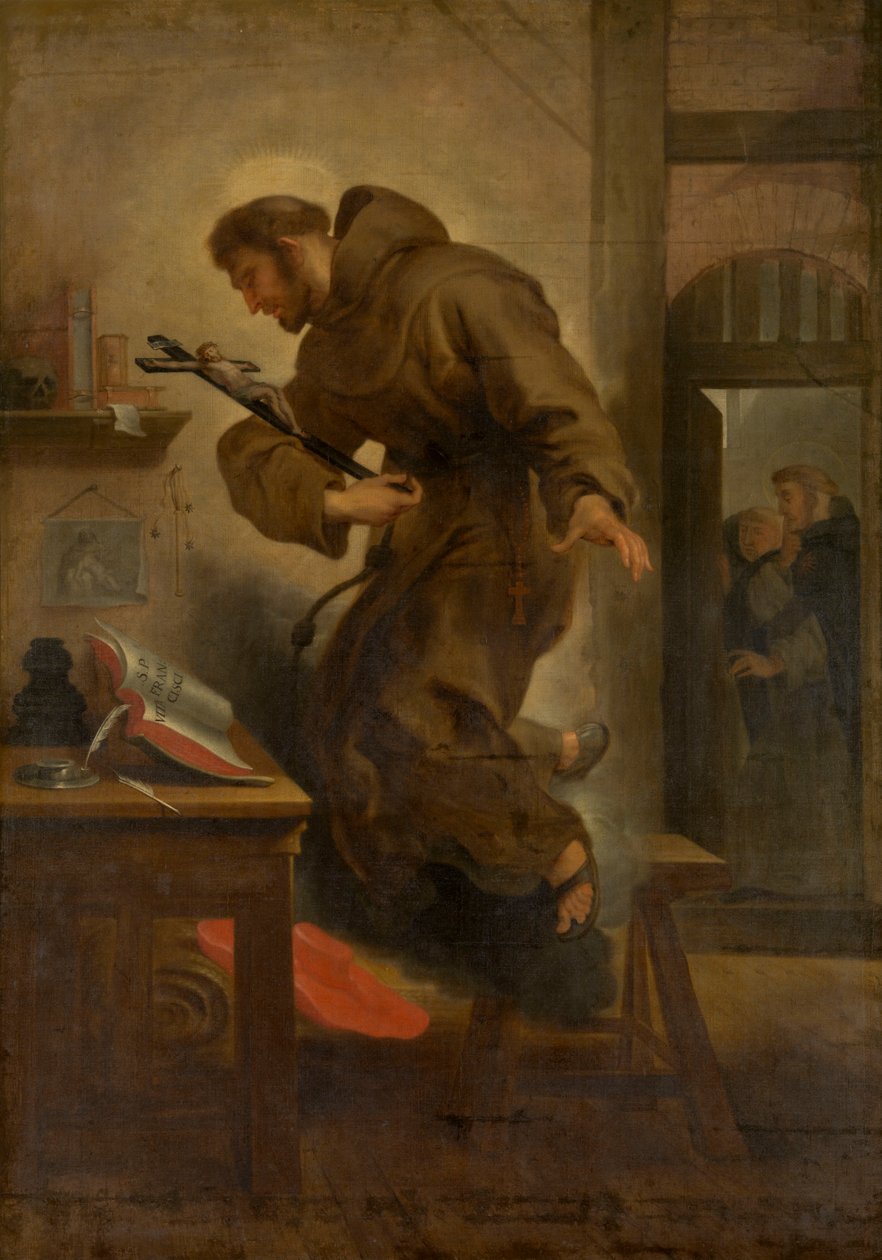 Sankt Bonaventura i extas av Abraham van Diepenbeeck