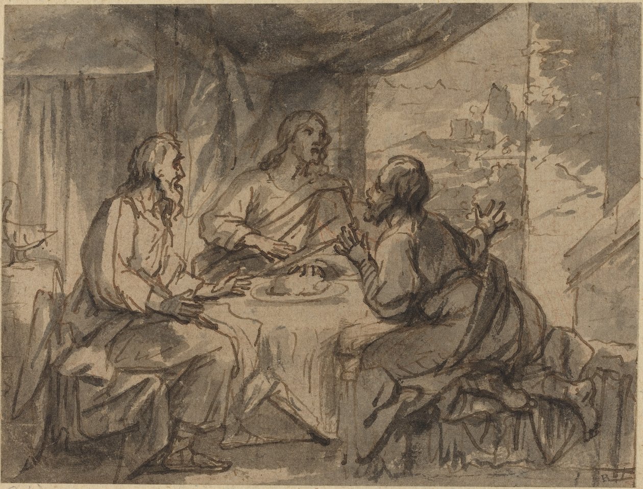 Kvällsmat på Emmaus av Abraham van Diepenbeeck