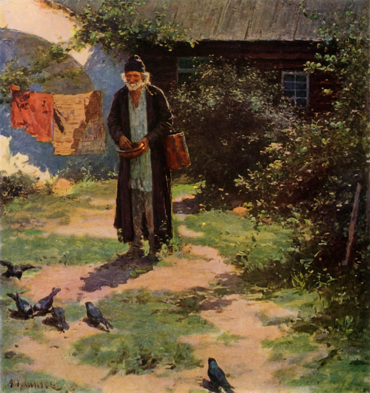 "Eremiten", 1891, 1965. av Abram Arkhipov