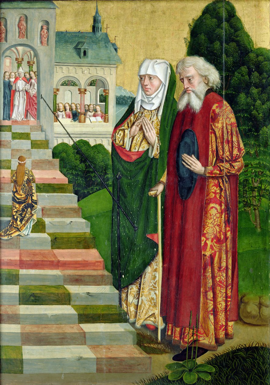 Presentation av Jungfrun, från kupolaltaret, 1499 (tempera på panel) av Absolon Stumme