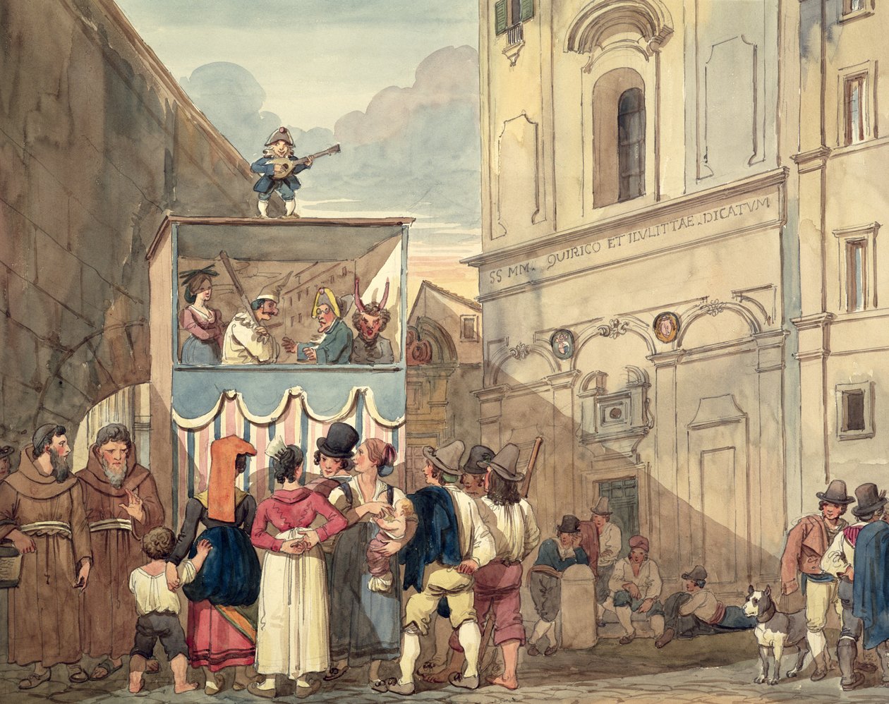 Dockteatern av Achille Pinelli