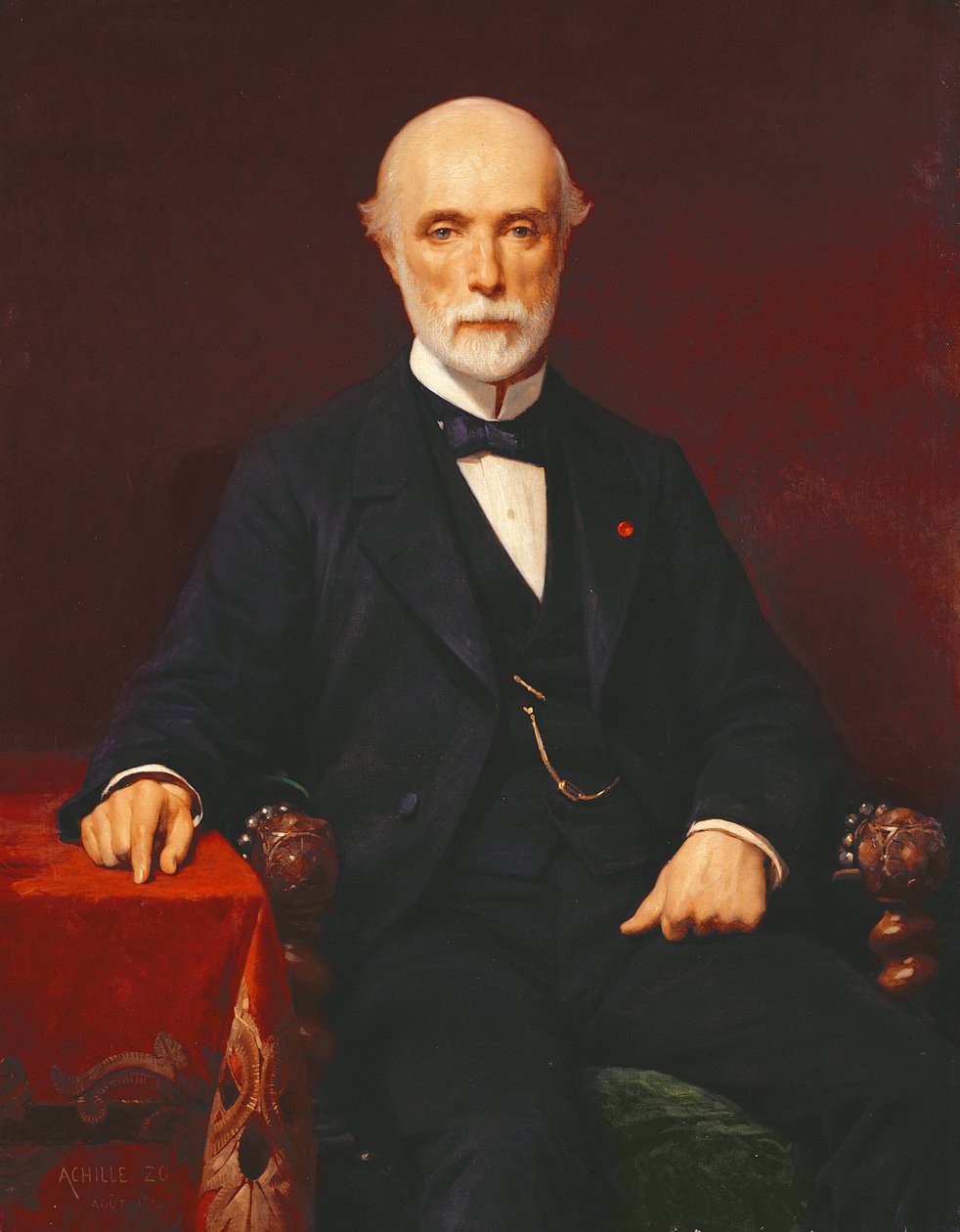 Louis-Charles de Saulces de Freycinet (1828-1923) 1880 sverige av Achille Zo