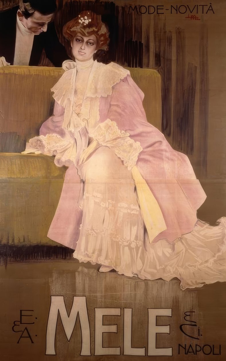 E. & A.MELE & Ci. NEAPEL av Achille Beltrame