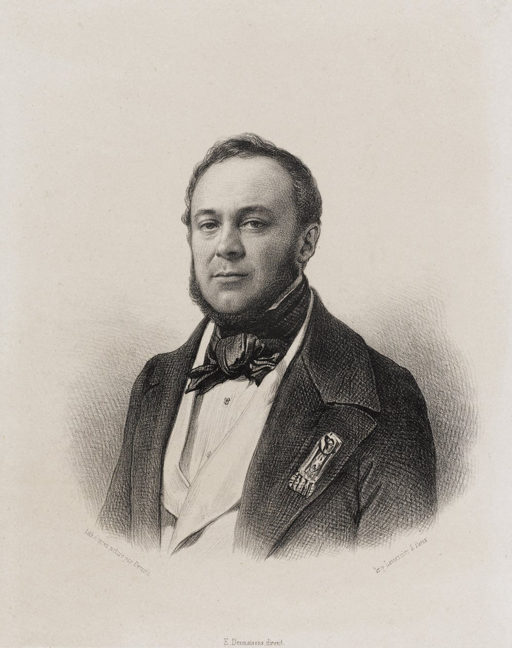 Nationalförsamlingens, folkrepresentanternas galleri - Marie François Joseph Jules André av Achille Devéria