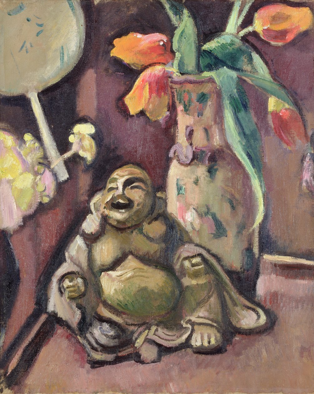 Stilleben med en statyett av Buddha av Achille Emile Othon Friesz