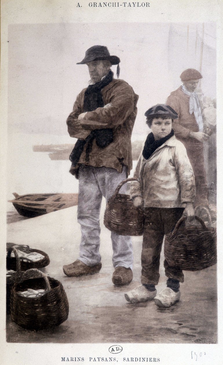 Sardiniska bondseglare av Granchi-Taylor av Achille Granchi Taylor