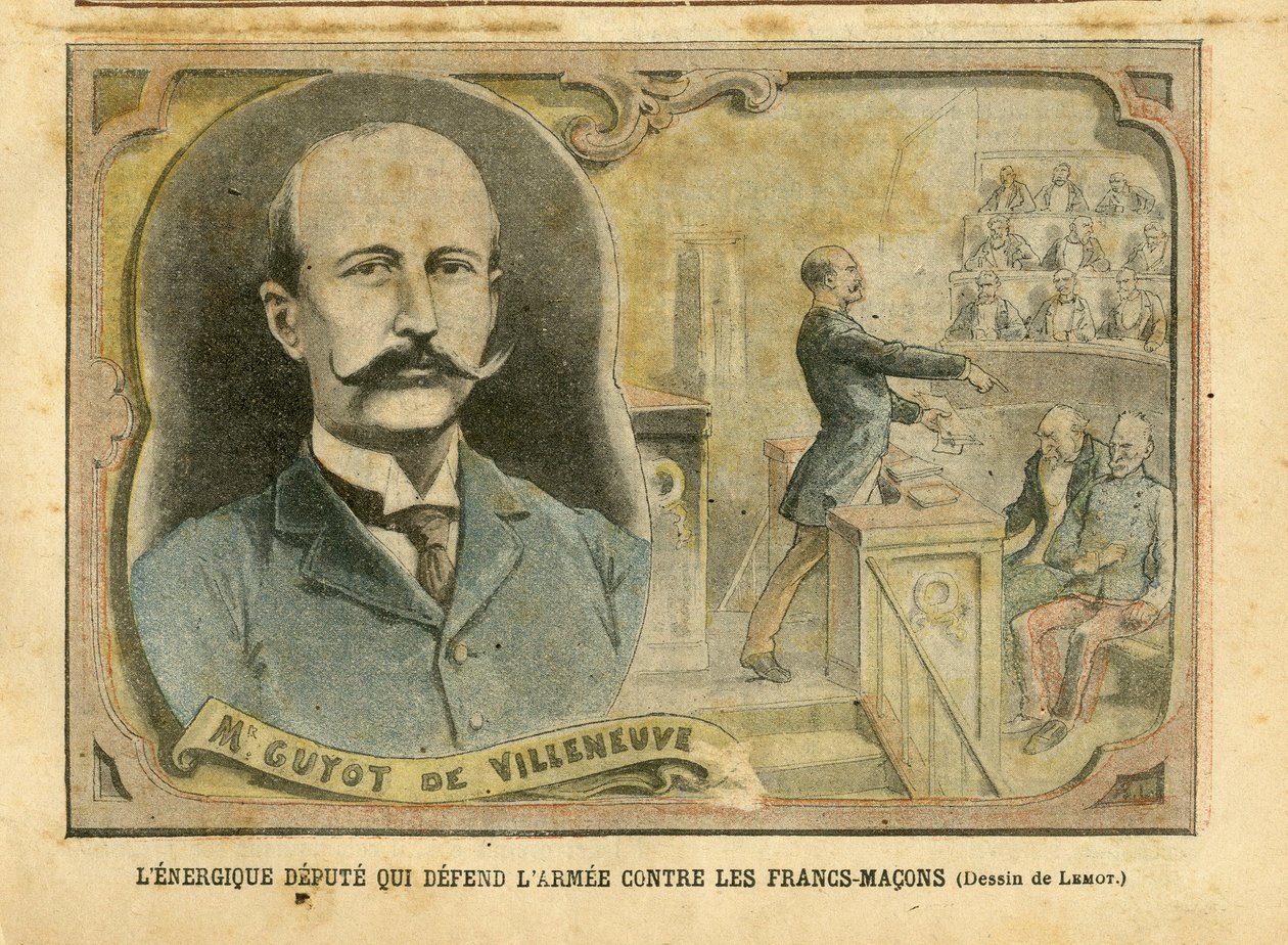 Illustration av Achille Lemot (1846-1909) i Le Pelerin av Achille Lemot