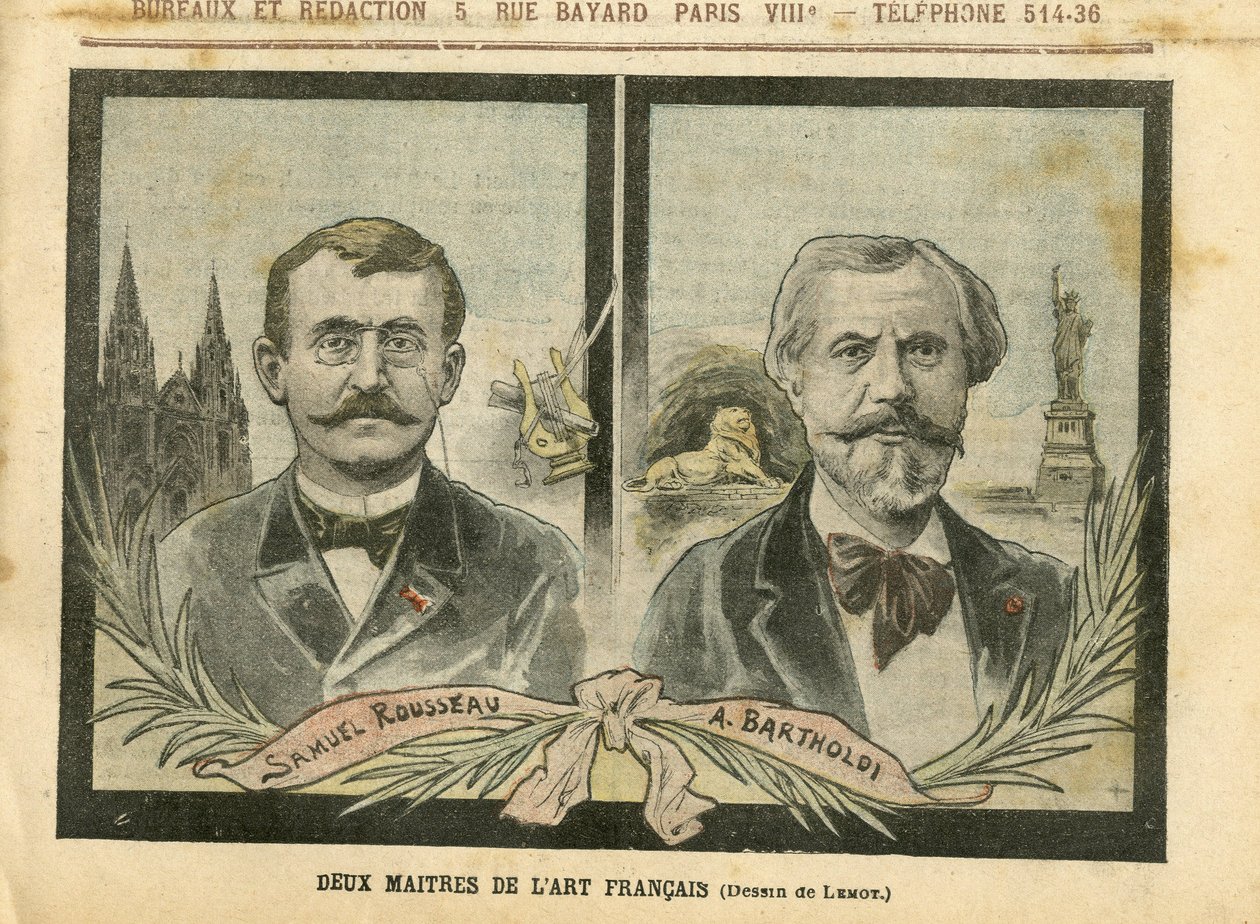 Illustration av Achille Lemot (1846-1909) i Le Pelerin av Achille Lemot