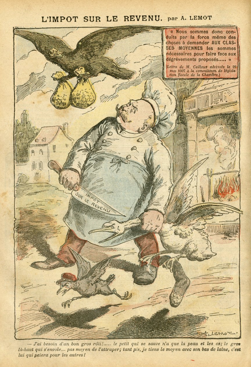 Illustration av Achille Lemot (1846-1909) i Le Pelerin av Achille Lemot