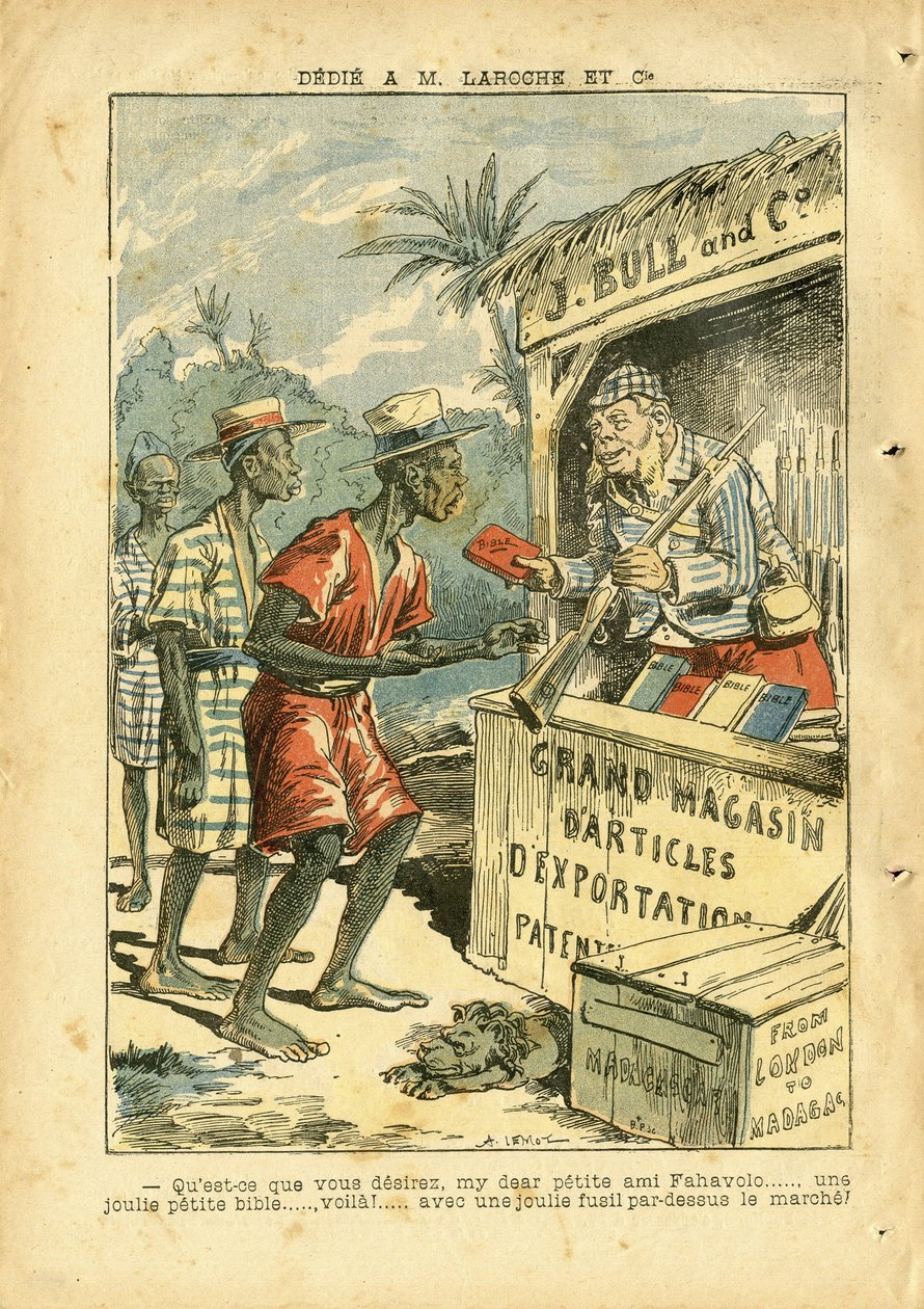 Illustration av Achille Lemot (1846-1909) i Le Pelerin av Achille Lemot