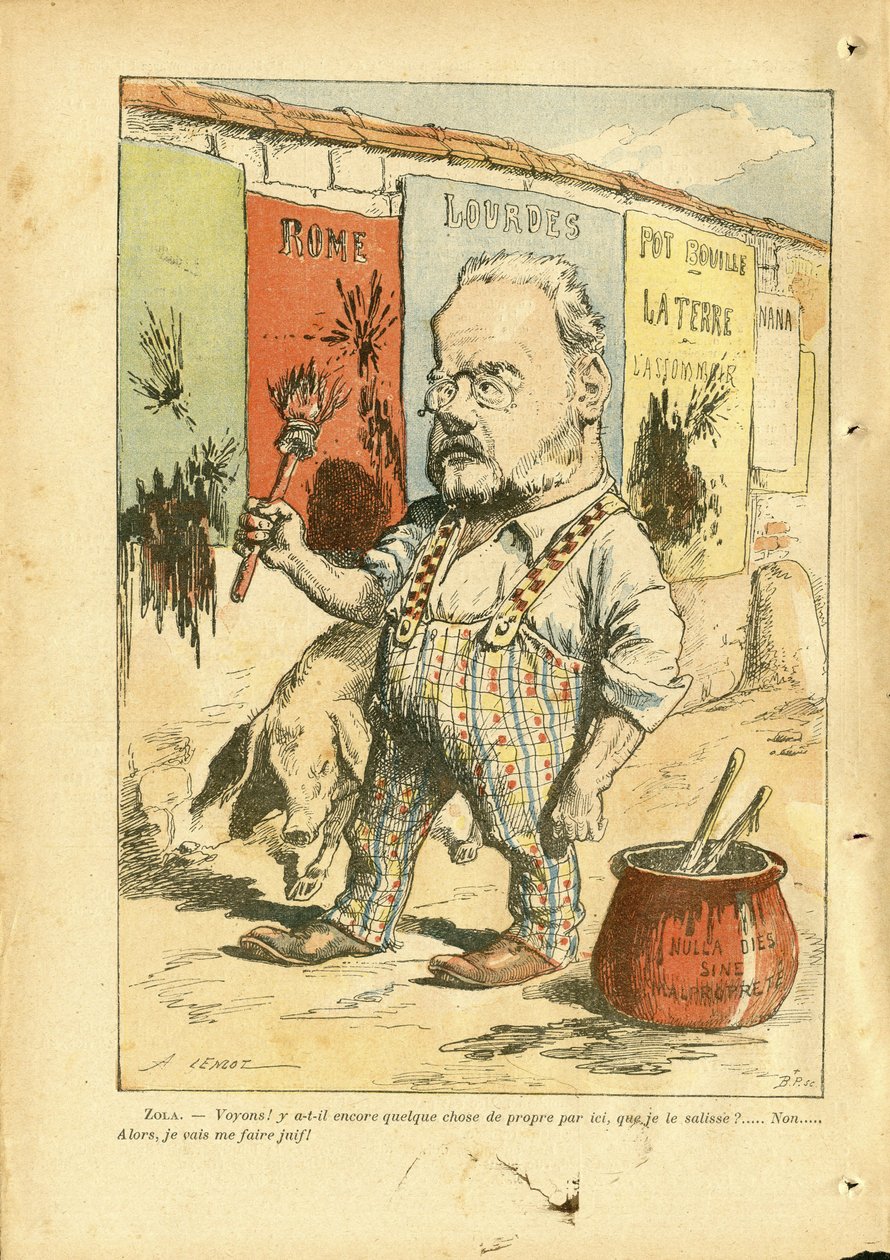Illustration av Achille Lemot (1846-1909) i Le Pelerin av Achille Lemot