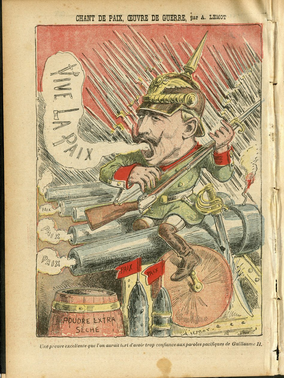 Illustration av Achille Lemot (1846-1909) i Le Pelerin av Achille Lemot