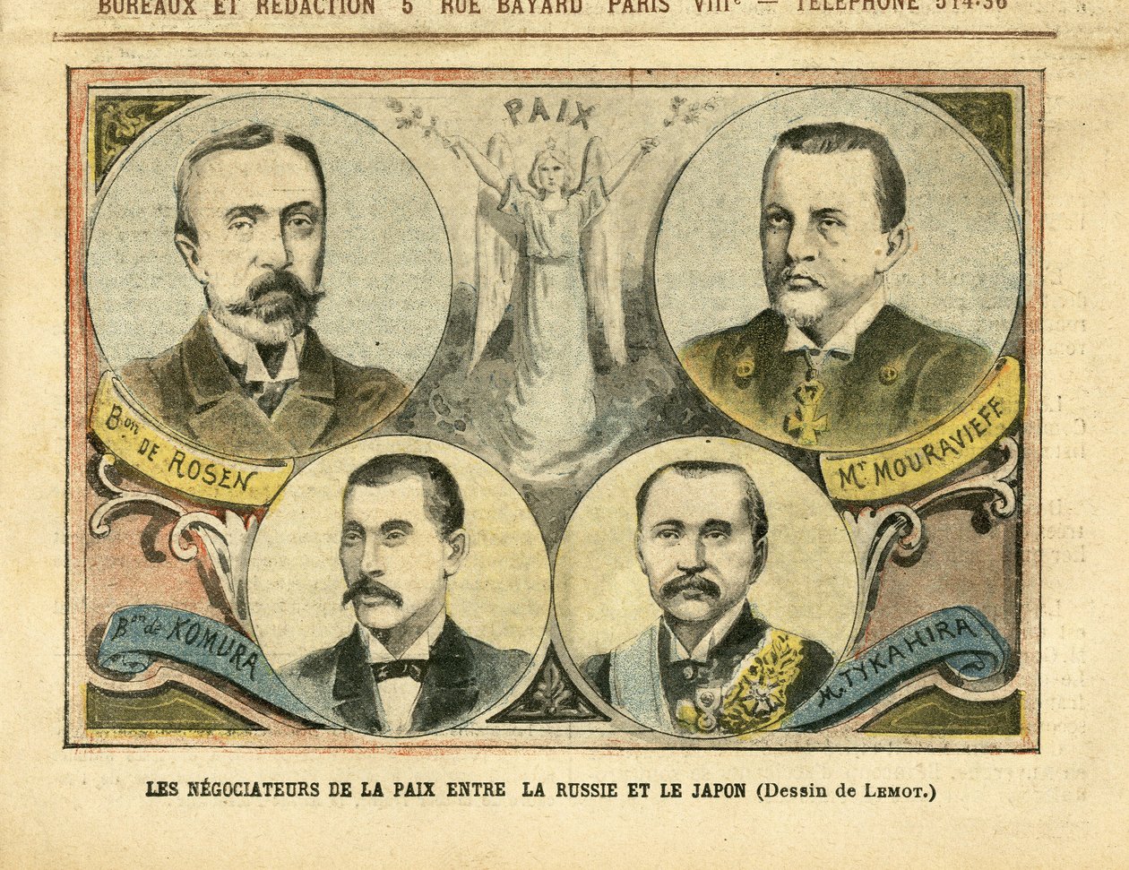 Illustration av Achille Lemot (1846-1909) i Le Pelerin av Achille Lemot