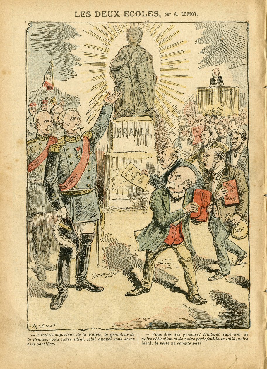 Illustration av Achille Lemot (1846-1909) i Le Pelerin av Achille Lemot