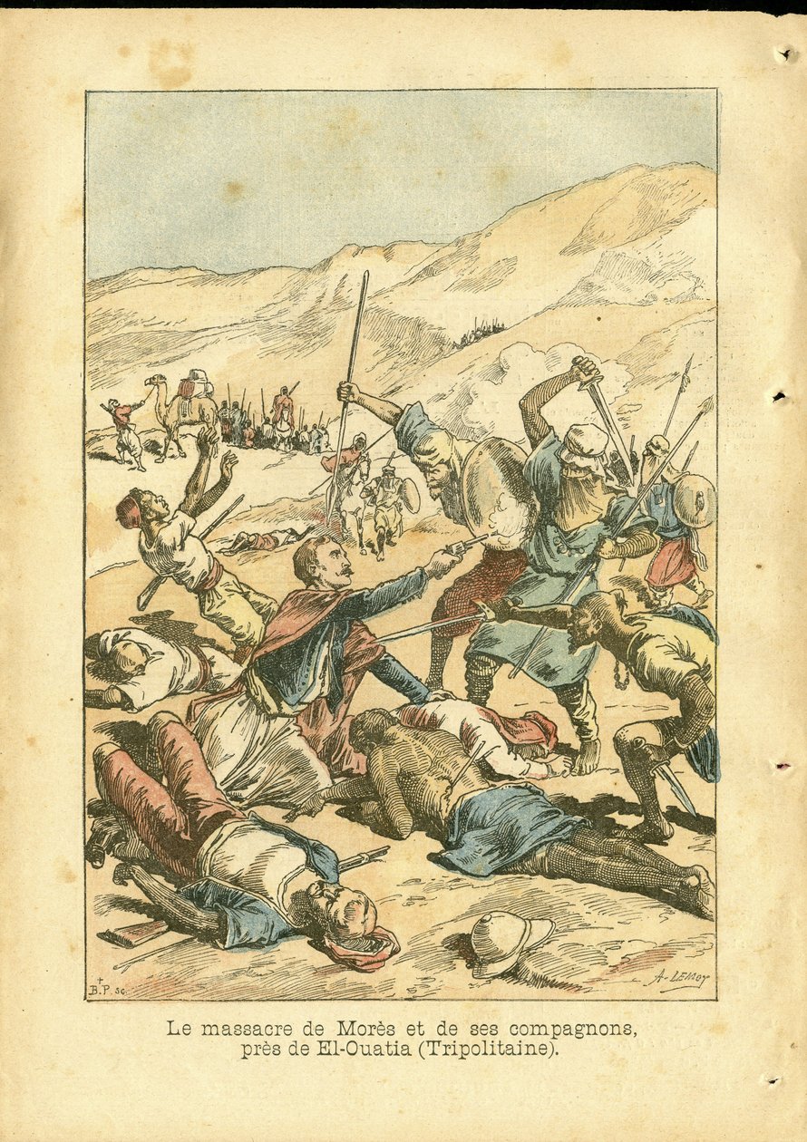 Illustration av Achille Lemot (1846-1909) i Le Pelerin av Achille Lemot