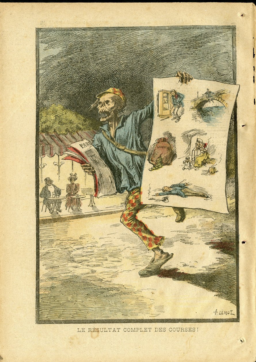 Illustration av Achille Lemot (1846-1909) i Le Pelerin av Achille Lemot