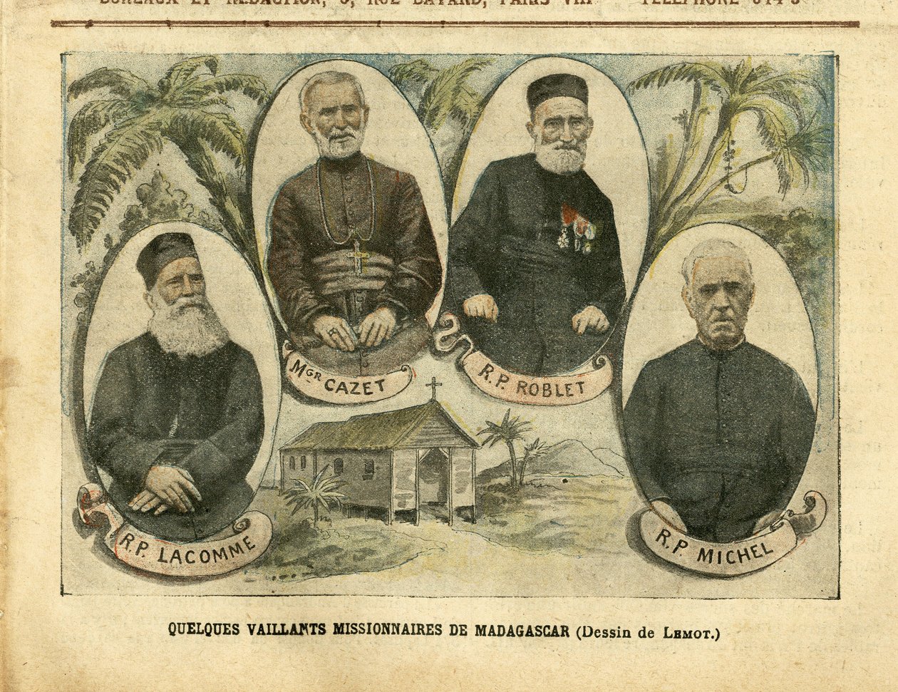 Illustration av Achille Lemot (1846-1909) i Le Pelerin av Achille Lemot