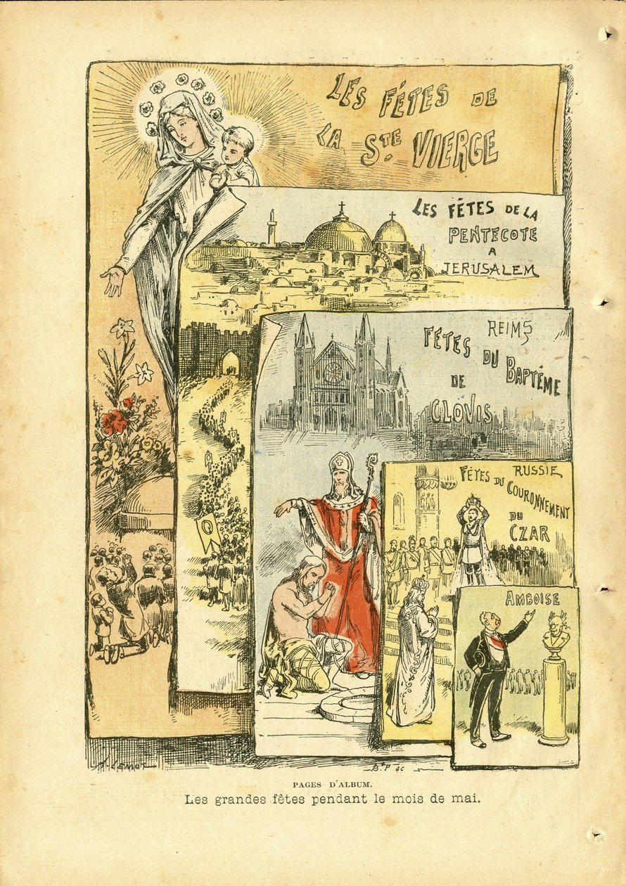 Illustration av Achille Lemot (1846-1909) i Le Pelerin av Achille Lemot