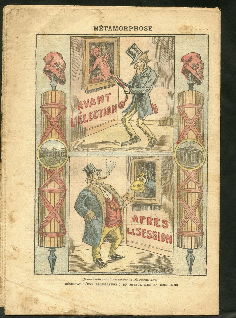 Illustration av Achille Lemot (1846-1909) i Le Pelerin av Achille Lemot