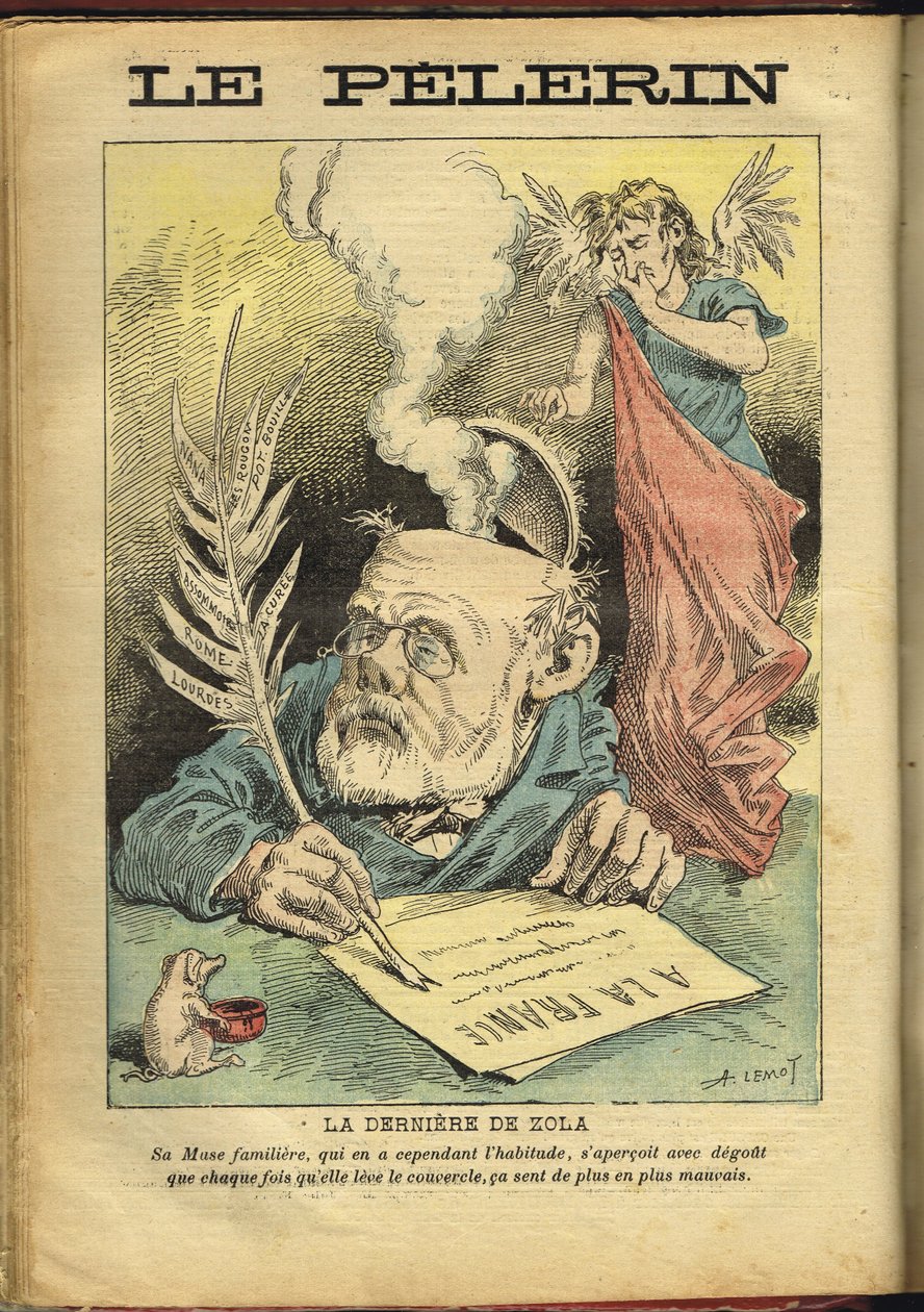 Illustration av Achille Lemot (1846-1909) i Le Pelerin av Achille Lemot