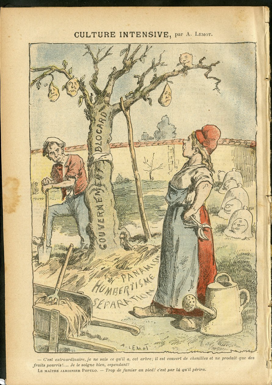 Illustration av Achille Lemot (1846-1909) i Le Pelerin av Achille Lemot