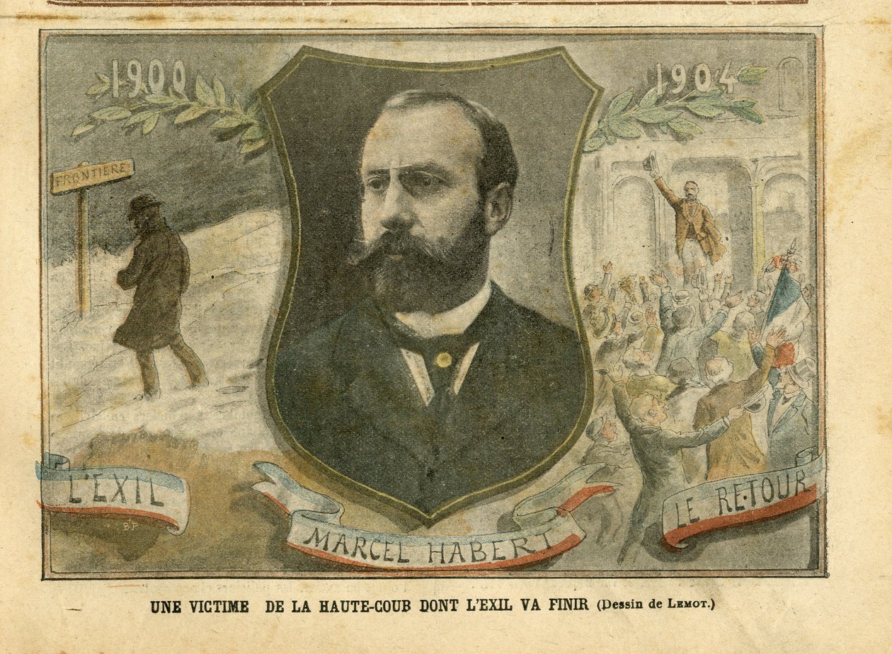 Illustration av Achille Lemot (1846-1909) i Le Pelerin av Achille Lemot