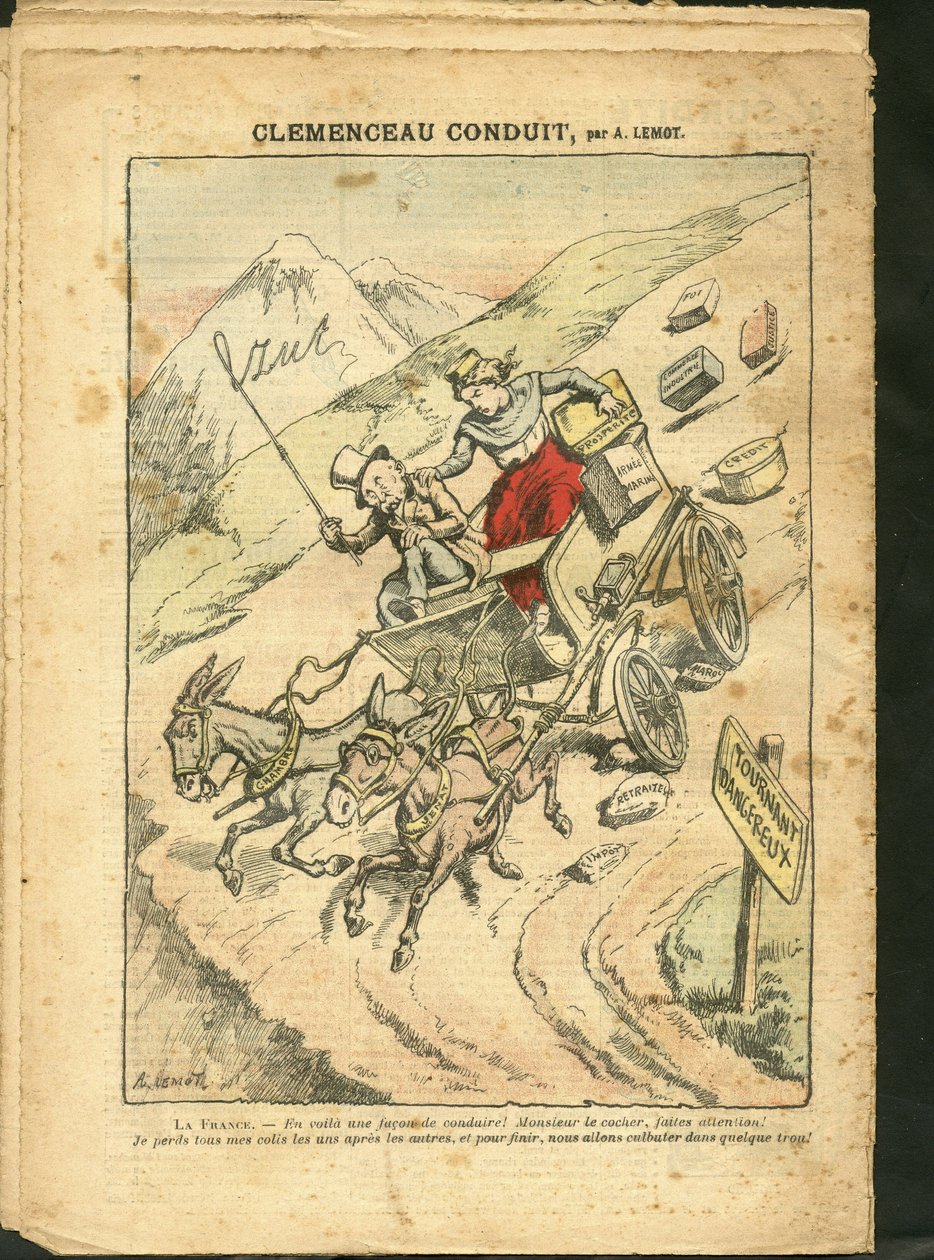 Illustration av Achille Lemot (1846-1909) i Le Pelerin av Achille Lemot