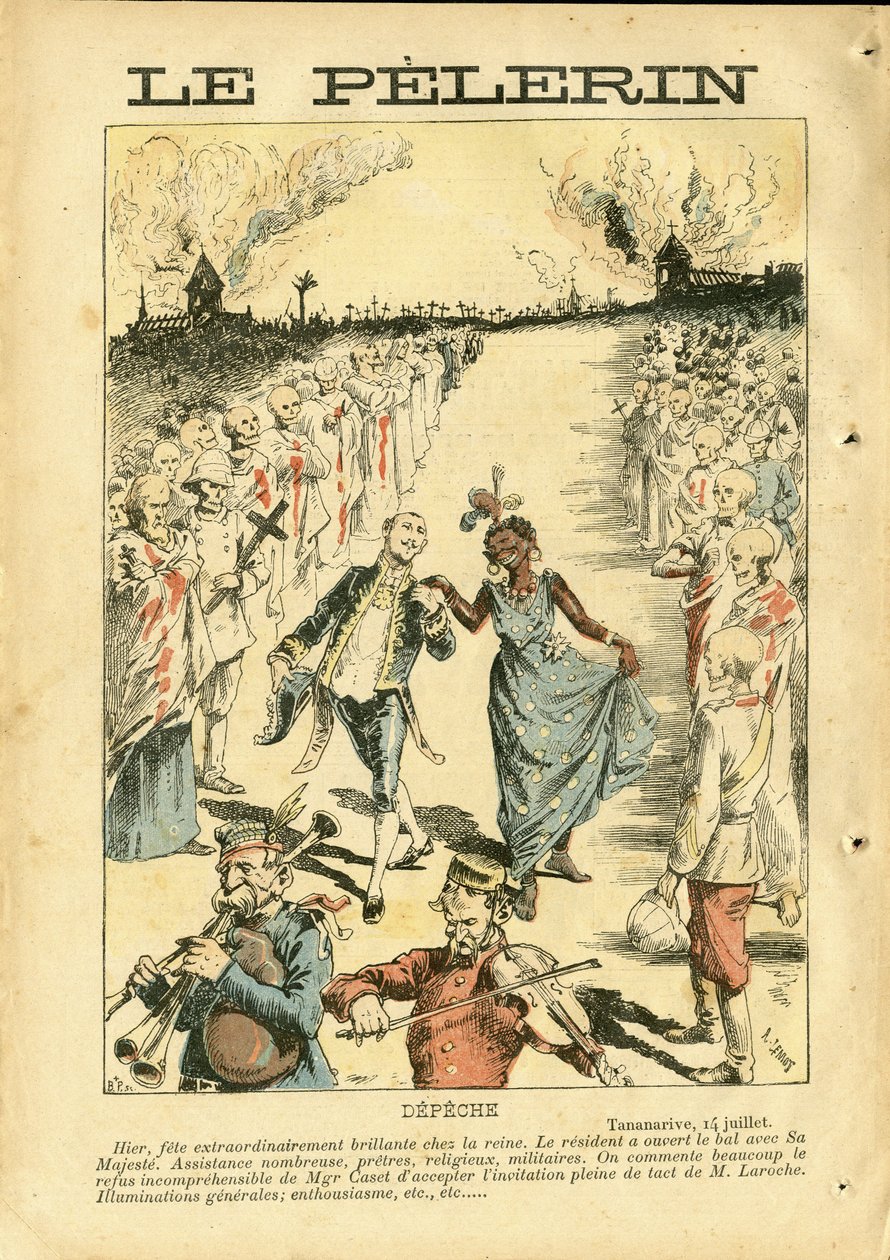 Illustration av Achille Lemot (1846-1909) i Le Pelerin av Achille Lemot
