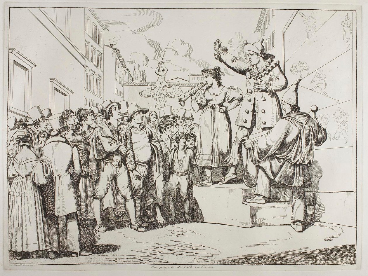 Danskompaniets föreställning av Achille Pinelli