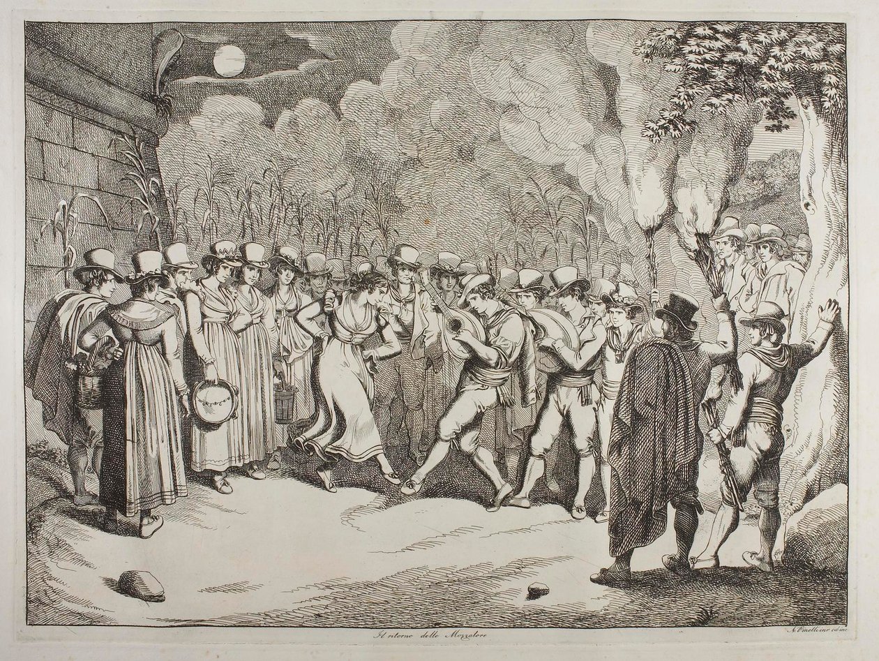 Morraspelarens återkomst av Achille Pinelli