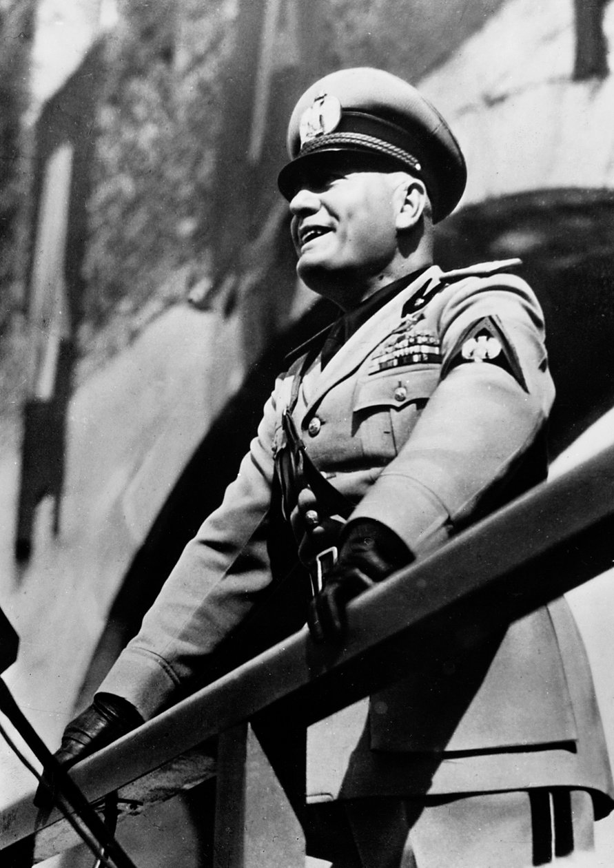 Benito Mussolini av Achille Villani