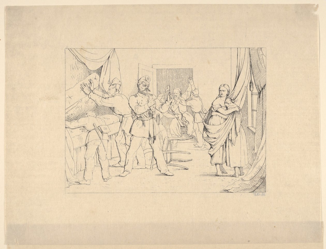Söker efter vapen från konfedererade krigsetsningar, 1861-63. av Adalbert John Volck