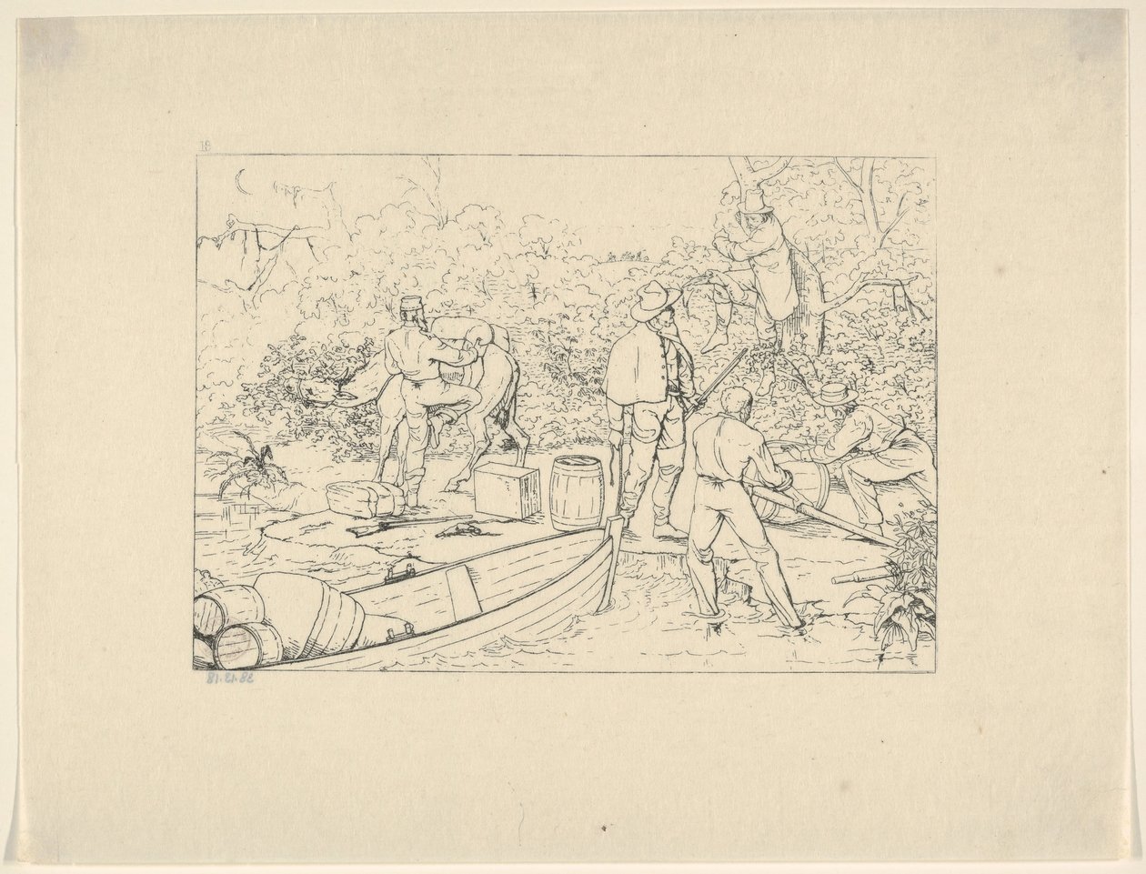 Smuggling av läkemedel till söder från konfedererade krigsetsningar, 1861-63. av Adalbert John Volck
