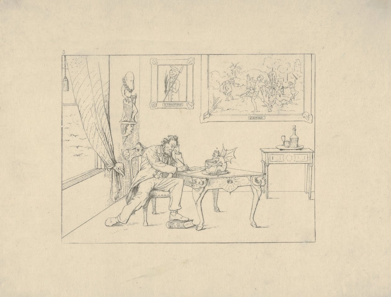 Skriver Emancipation Proclamation from Confederate War Etchings, 1861-63. av Adalbert John Volck