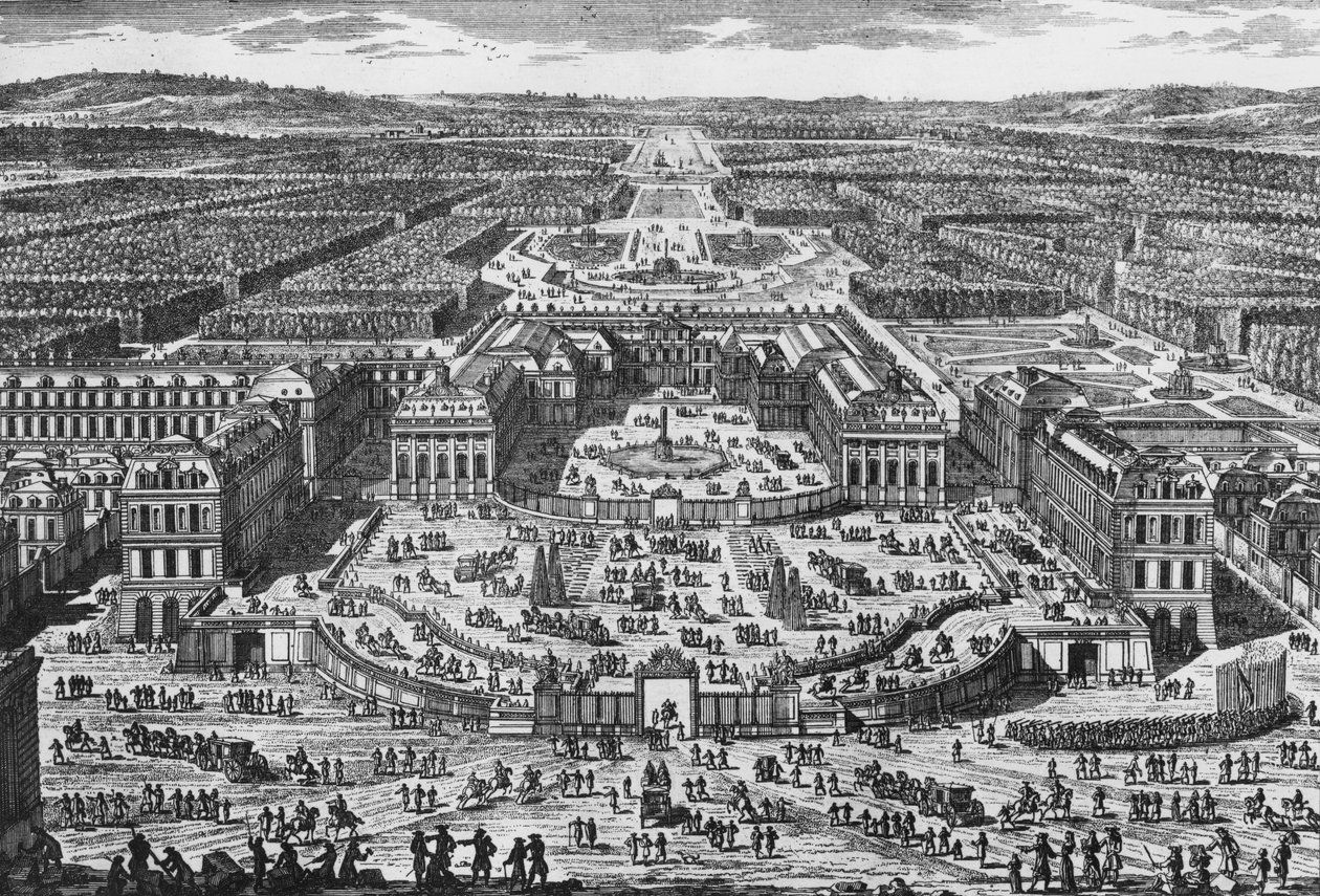 Utsikt över Chateau de Versailles av Adam Perelle