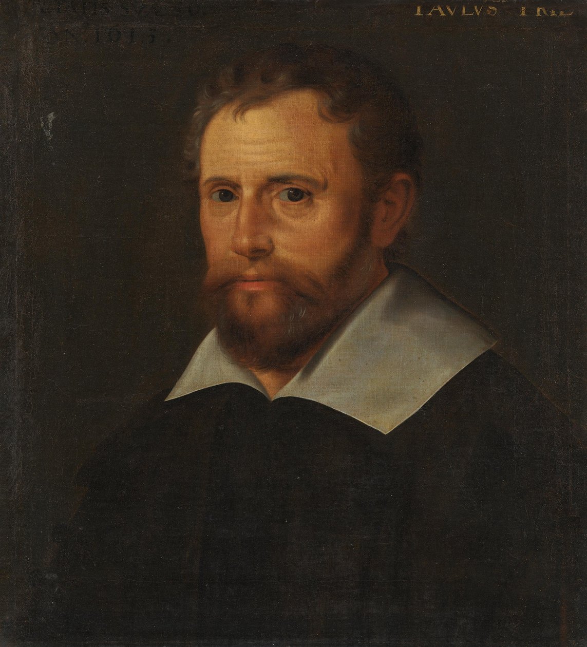 Porträtt av Paul Bril (tillskrivet) av Adam Elsheimer