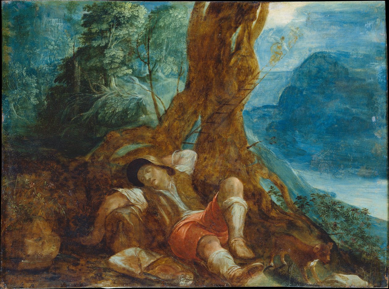 Jakobs dröm av Adam Elsheimer