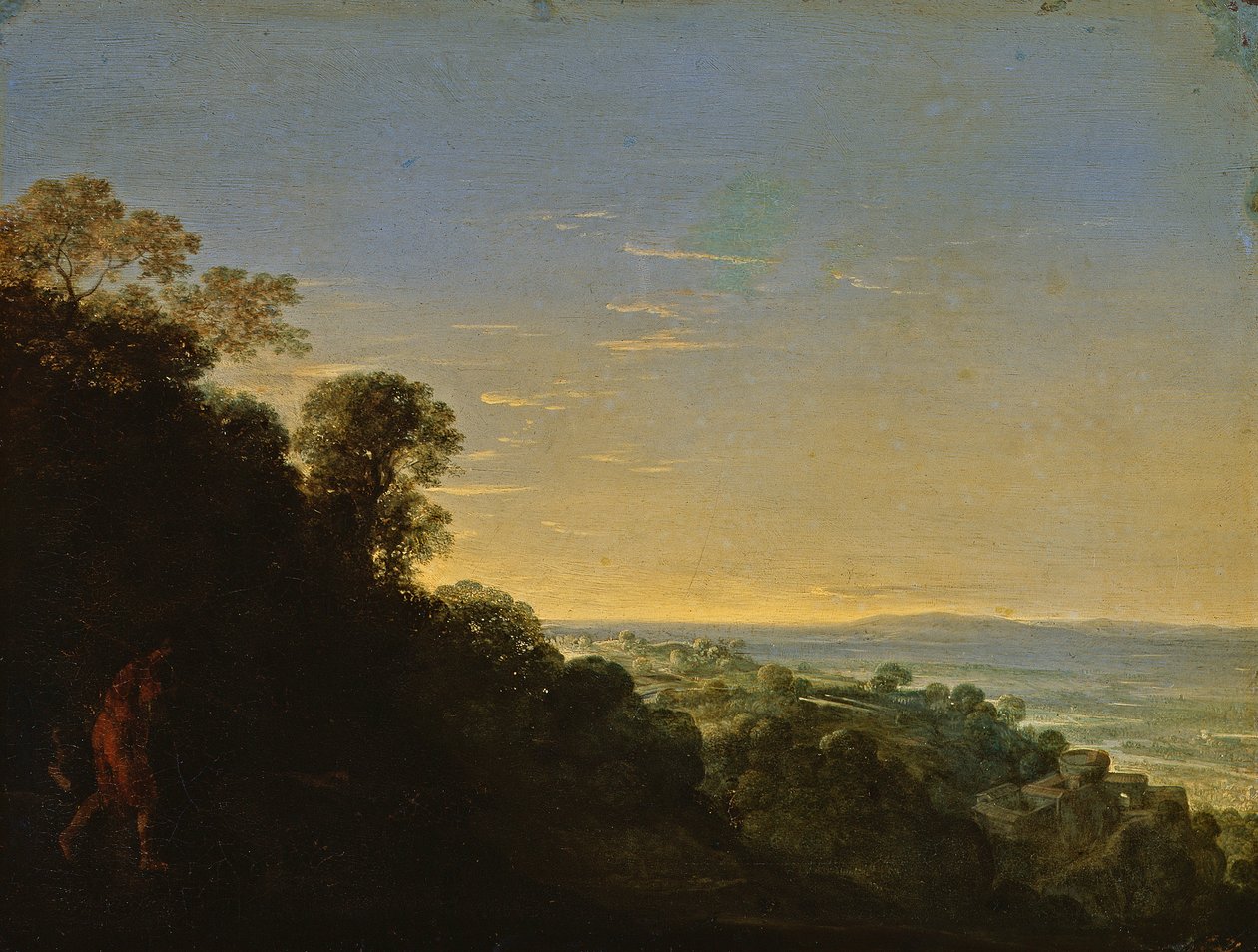 Morgonlandskap (Aurora) av Adam Elsheimer