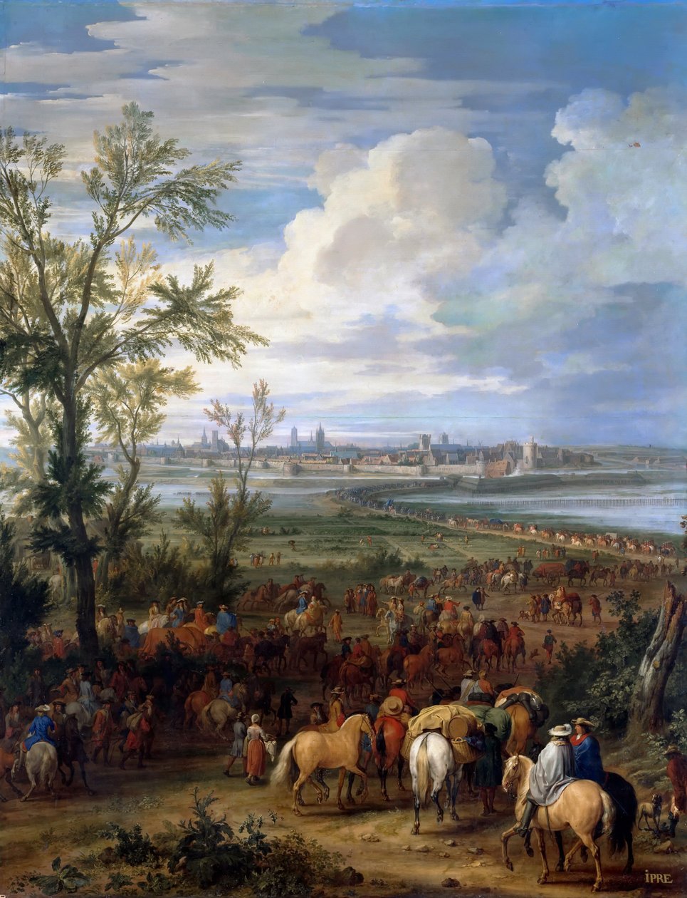 Belägringen av Ypres, mars 1678 av Adam Frans Meulen van der