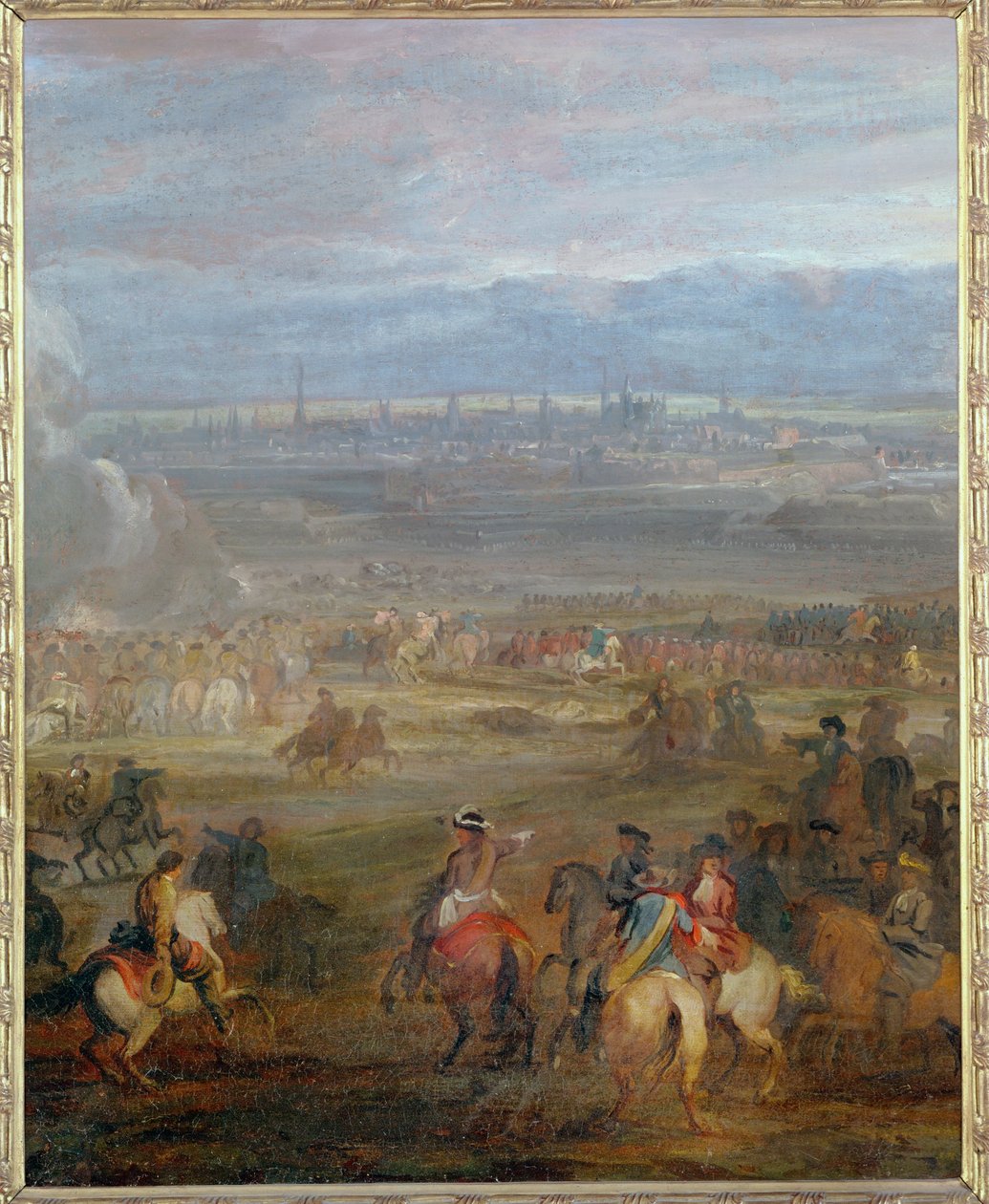 Belägringen av Valenciennes ... av Adam Frans van der Meulen