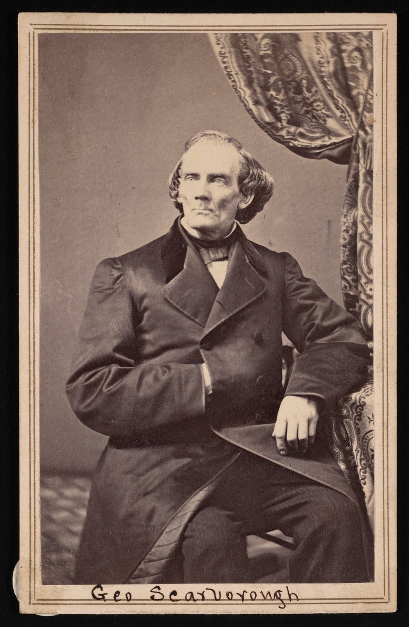 Porträtt av George Scarborough, 1862-1863. av Addis and Noel