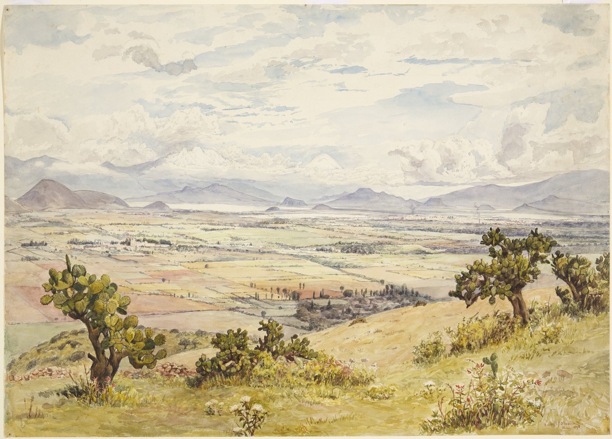 Valley of Mexico, Tlalnepantla, Mexico State av Adela Breton