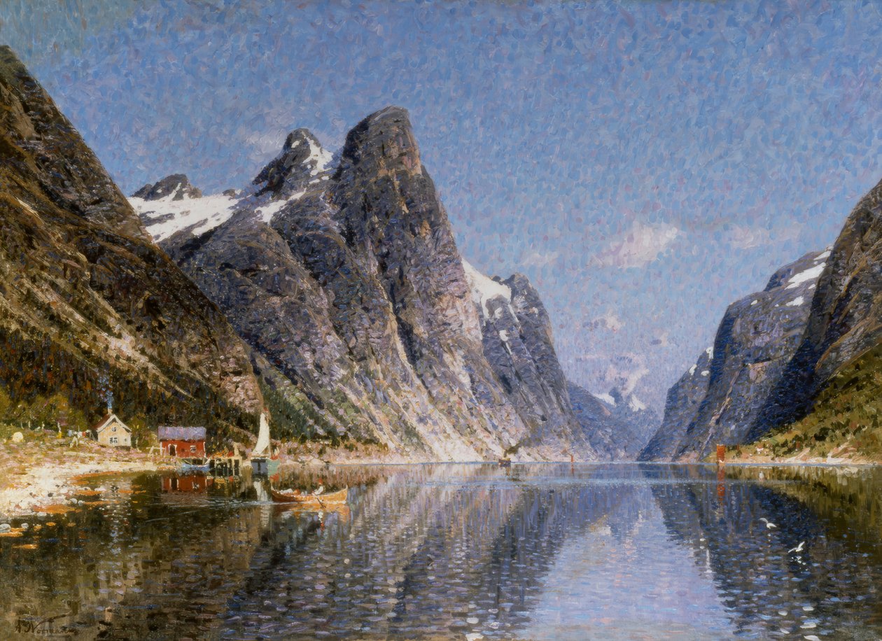 På fjorden, sommar av Adelsteen Normann