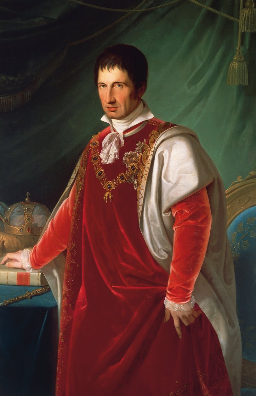 Porträtt av Francis IV, hertig av Modena (Milano av Adeodato Malatesta or Malatesti