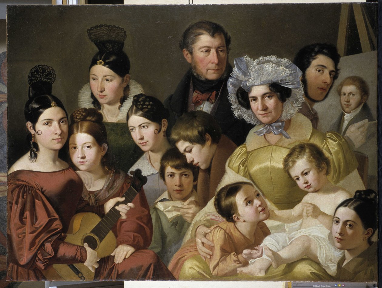 Familjen Malatesta av Adeodato Malatesta or Malatesti