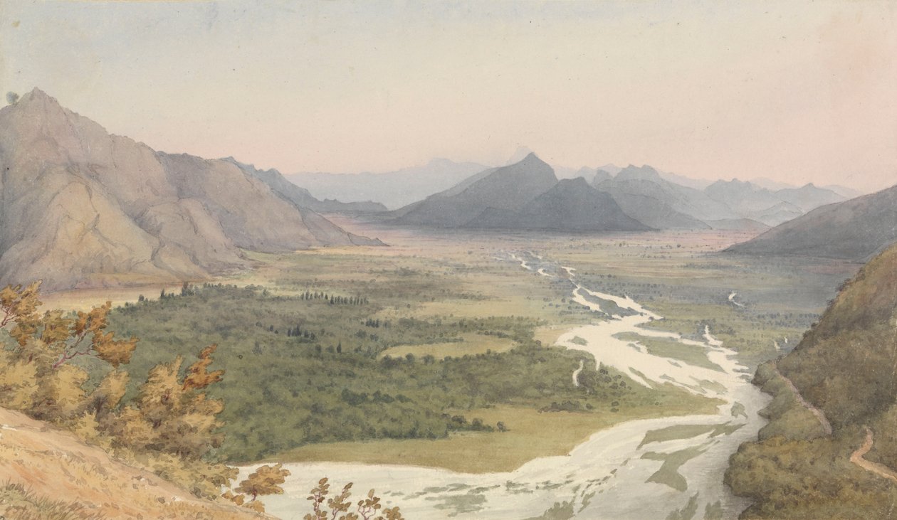 "Mellan San Felipe de Aconcagua och Quillota, Chile, 16 januari 1851 av Admiral Sir Edward Gennys Fanshawe