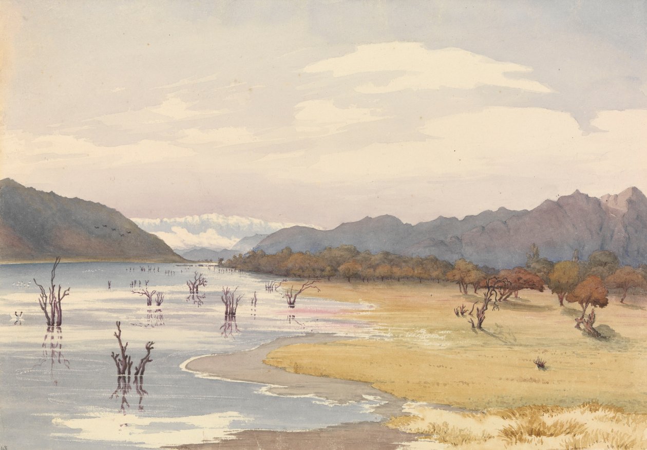 "Sjön Acoleo [Aculeo], Chile, 11 januari 1851 av Admiral Sir Edward Gennys Fanshawe